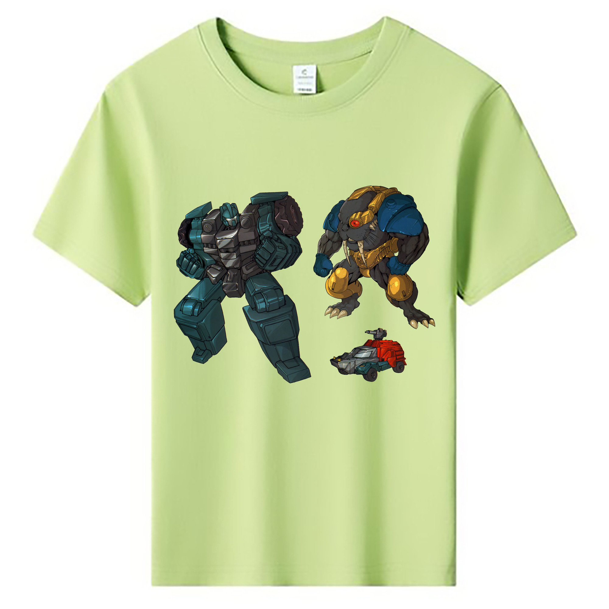 （画像用）  綿100％キッズTシャツ（フロントプリント）